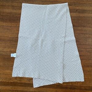 Seed Heritage Geo Knit Scarf in Light Storm